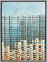 Hochstrebender Neubau